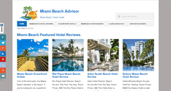 Desktop Screenshot of miamibeachadvisor.com